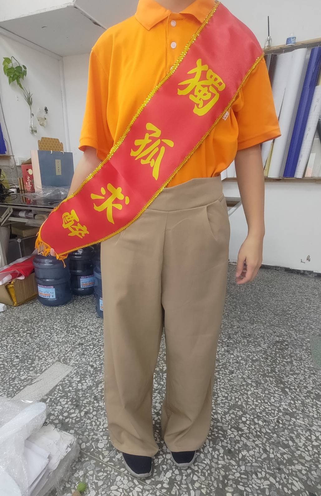 背帶(金蔥+細洋鬚)